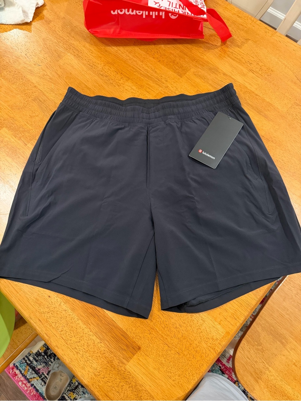 Lululemon Men’s Black Athletic Shorts